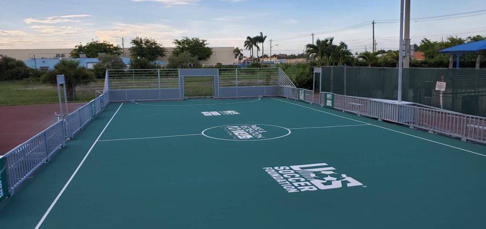 Roby George Park green mini-pitch in Homestead, FL